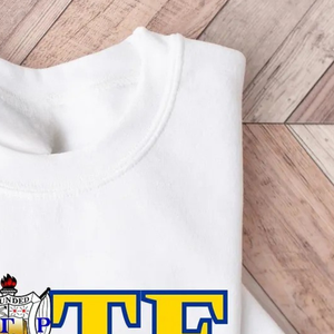 เสื้อยืดพิมพ์ลายแฟชั่น Sigma Gamma Rho VOTE ผ้าฝ้าย แขนยาว สไตล์ลำลองสำหรับผู้หญิง ลายกราฟิกตัวอักษรกรีก สตรีทแวร์ แบบสั่งทำ - Product Image 4