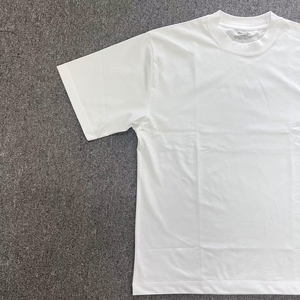 T-shirt pour homme à manches courtes, coupe classique, respirant, tissé, 100% coton biologique, 320 g/m², col rond, style décontracté - Product Image 5