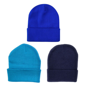 Wholesale Rib Knit Beanie <b>Hat</b> <b>Winter</b> Cap Unisex Soft Warm Stretch Plain Skull Cap Custom Logo <b>Hat</b> - Product Image 1