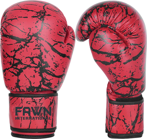 Guantes de Boxeo de Cuero MMA con Diseño Ligero, Cierre de Gancho y Bucle para Soporte de Muñeca, Uso en Entrenamiento de Lucha y Grappling - Product Image 2