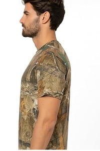 T-shirt tactique pour hommes, imprimé numérique, 100% polyester, softshell, imperméable, respirant, écologique, pour la randonnée, la chasse et le camping - Product Image 2