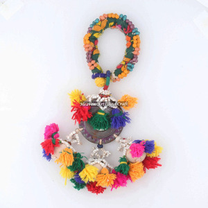 Rare Wholesale Indian <b>Gold</b> Supplier Antique Indian Vintage Authentic Banjara Tribal Armlet <b>Bracelet</b> Anklet Tassel Belly WB007 - Product Image 1