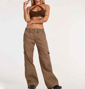 Pantalons cargo d'hiver pour femmes, élégants et pratiques pour tous les jours, prix bas, plusieurs poches. - Product Image 6