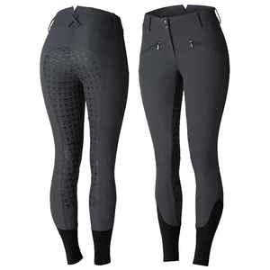 Pantalones de equitación clásicos con estilo tradicional para doma y salto, pantalones de montar a caballo. - Product Image 6