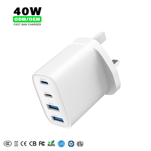 OEM ODM 40W USB C chargeur de voyage multi-ports Android universel portable USB pour iphone <span class=keywords><strong>samsung</strong></span> S23 apple air <span class=keywords><strong>Pods</strong></span> - Product Image 6