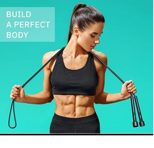 Cuerda para saltar profesional diseñada para entrenamiento de velocidad, ejercicio cardiovascular y rutinas de entrenamiento de alto rendimiento, alta calidad - Product Image 5
