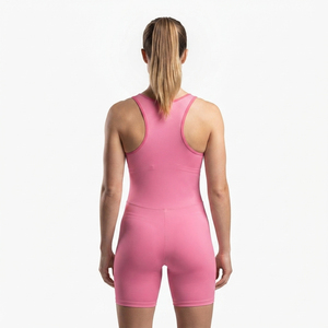 Professional Women Rowing Uniform Sleeveless Quick Dry Racing Suit 100% Polyester Women Rowing Set Custom Sublimated Rowing Suit - Product Image 2