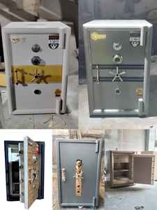 Caja Fuerte de Acero Sólido de Lujo para Dinero, Hogar, Oficina, Banco, Caja Fuerte Resistente al Fuego, con Gran Espacio de Almacenamiento - Product Image 2