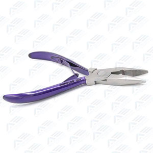 Pinzas para Extensiones de Cabello, Herramientas Profesionales para Salón de Belleza, Instrumento de Belleza con Mango Morado - Product Image 5