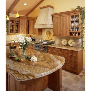 High Quality Alaska Gold Granite <b>Stone</b> for Floor Tiles Wall Cladding Kitchen Countertops and Long Lasting Construction Use - Product Image 1