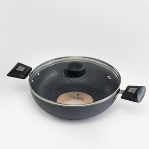 Sartén Kadai de 240 mm, Antiadherente, de Aluminio, Profunda, para Cocina India, al Mejor Precio al por Mayor - Product Image 2