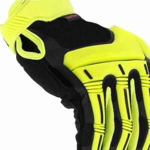 Guantes Mecánicos de Cuero Sintético Amara, Compatibles con Pantalla Táctil, Transpirables, con Protección Contra Impactos, Fluorescentes - Product Image 5