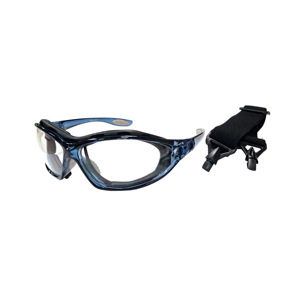 Lunettes de sécurité A04 avec coussinets de monture intérieure amovibles, branches réglables, ajustement confortable pour la sécurité sur le lieu de travail - Product Image 1