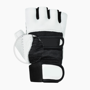 Gants de fitness d'été pour la musculation, le cyclisme, le yoga, la musculation, l'entraînement, fins, respirants, antidérapants, demi-doigts, en cuir PU - Product Image 2