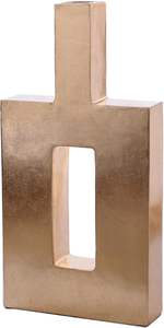 Vase à fleurs en métal élégant, parfait pour la table, la Pâques, vase de sol, centre de table pour la maison, l'hôtel, le jardin, le mariage, doré brillant de qualité supérieure - Product Image 2