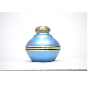 High Quality <b>Aluminum</b> Funeral Urn Handmade Durable Ashes <b>Container</b> for Adult Human Ashes - Product Image 4