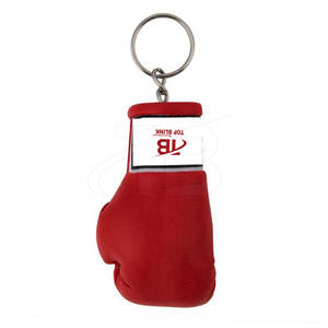 Porte-clés mini-gants de boxe personnalisés OEM en gros, prix d'usine, ornement suspendu pour voiture, pour les loisirs en extérieur, avec motifs USA et Pérou - Product Image 5