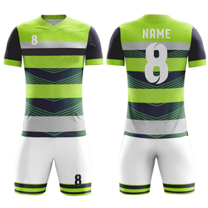 Conjunto de Uniforme de Fútbol Sublimado Personalizado, Transpirable, de Secado Rápido, Unisex, para Entrenamiento, con Logotipo Impreso, OEM - Product Image 1