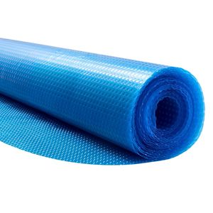 Copertura Solare Rotonda per Piscina da 18 Piedi, Materiale PE da 16 Mil, Telo a Bolle per Assorbimento del Calore Diurno e per Avvolgitori per Piscine - Product Image 1