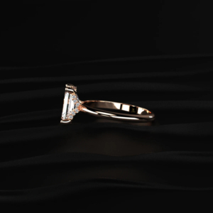 Anillo de Diamante Cultivado en Laboratorio con Certificación IGI, Color D E F, Oro Amarillo, Oro Blanco, Oro Rosa, Anillo de Compromiso Solitario - Product Image 3