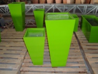 Kits de Propagation Modernes en Fibre de Verre Violet Brillant Décoratifs, Peinture Résistante aux UV pour Utilisation Intérieure/Extérieure, Jardin Domestique, Restaurants