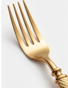 Ensemble de couverts de luxe élégant avec poignée en or pour table à manger mariage cuisine et restaurant décoration de vaisselle - Product Image 2