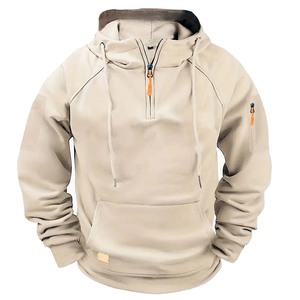 Sweat à capuche pour homme, design personnalisé, en molleton à carreaux, 100% coton, doublure tricotée, écologique, prix de gros, tendance, best-seller - Product Image 6