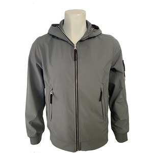 High Quality Hooded Softshell <b>Jacket</b> Zipper Front Workwear Style-OEM Service Available Multiple Colors Winter Fashion Direct - Product Image 1