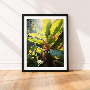 Cadre photo en bois éco-responsable fait main, impression numérique couleur, design classique vintage moderne pour affichage mural ou sur table - Product Image 1