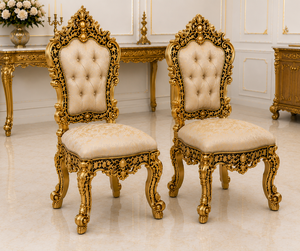 Premium Hand Carved European Style <b>Dining</b> Room <b>Table</b> Set Opulent Palace Gold <b>Dining</b> Furniture Set 6 Seater <b>Dining</b> Furniture Set - Product Image 2