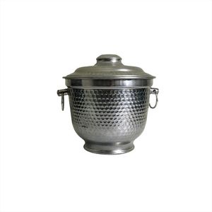 Seau à glace doré avec couvercle et pince, accessoires de bar à domicile, durable et étanche, seau à champagne et à vin de luxe, capacité de 3 litres - Product Image 3