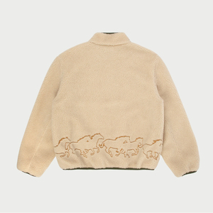 Veste en polaire Sherpa de qualité supérieure, chaude pour l'hiver, fermeture éclair intégrale, veste décontractée pour l'extérieur, logo personnalisé, OEM ODM, fabricant en gros - Product Image 6
