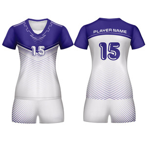 Sublimation Custom <b>Volleyball</b> Uniform Sportswear 100% Polyester Adults Custom Size Custom Designs <b>Volleyball</b> Uniform - Product Image 2