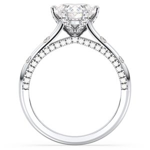 Anillos de compromiso solitarios de moissanita de 2.17 quilates con forma de corazón, joyería fina de plata de ley 925 de alta calidad REYES para mujer - Product Image 6