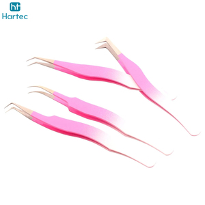 Best Product Eyelash Extension Grafted Tweezers, Curved Pointed Isolation Tweezers For Classic Individual Volume Lash Extensions - Product Image 2