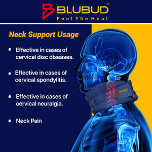 Collarín Cervical Ajustable, Soporte para el Cuello, Alivio del Dolor, Alineación de la Columna Cervical, Cómodo y Ligero, Collarín Ortopédico - Product Image 3