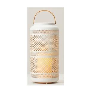 Juego de 4 faroles modernos de metal negro para velas, para interiores y exteriores, para el hogar y el jardín, faroles decorativos de hierro para bodas. - Product Image 3