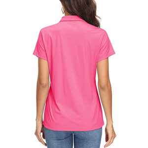 Camiseta Polo Lisa de Corte Regular para Mujer, Ropa Casual de Moda, Nuevo Diseño, Mangas Cortas, Color Sólido, Camisetas Polo de Alta Calidad - Product Image 2