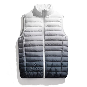 Chaleco de Golf Personalizado con Logotipo, de Lona Transpirable, Sin Mangas, Cortavientos, con Cremallera, para Invierno, con Relleno de Poliéster - Product Image 6