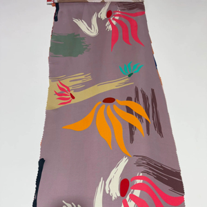 Oferta Especial: Tela Crepé Natural Estampada para Vestidos, Saris y Blusas, Diseño de Moda, Material Suave y Ligero, Precio de Fábrica Disponible - Product Image 2