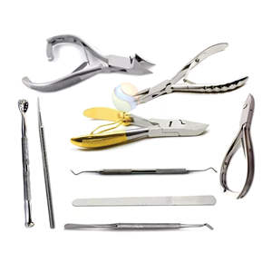 Coupe-ongles en acier inoxydable de qualité supérieure – Mecanisme à ressort luxueux pour pédicure et manucure, outil de beauté emballé dans une boîte - Product Image 3