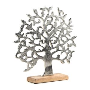 Sculptures d'arbres décoratives en aluminium avec un matériau robuste, une finition lisse et un charme durable pour la décoration intérieure. - Product Image 3