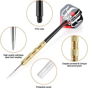 Set Professionale di Freccette con Punta in Metallo, Freccette di Alta Qualità per Tavolo da Dardo, per Gioco Competitivo - Product Image 2