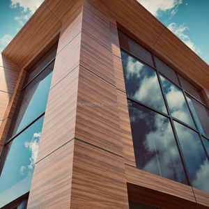 ระบบ ACP 3 มิติแบบกำหนดเอง ผิวไม้ลาย PVDF สำหรับตกแต่งโรงแรมสมัยใหม่ หนา 3 มม./4 มม./5 มม. ทนไฟ B1 ติดตั้งง่าย รับประกัน 15 ปี จากโรงงาน - Product Image 4