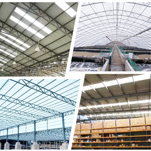 Lastre per Tetti in FRP All'Ingrosso, Fogli Ondulati in Fibra di Vetro, Lastre Trasparenti in FRP per Coperture - Product Image 4