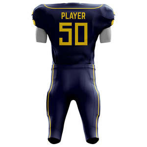 Ensemble d'uniformes de football américain personnalisés par sublimation, vente en gros, vêtements d'équipe, uniformes de football américain respirants - Product Image 3