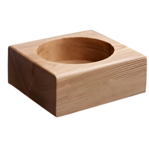 Wood Wine Bottle Coaster Custom Logo Accepted Square Shape Coaster Wood Square Wine Bottle Coaster - Product Image 1