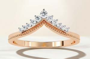 แหวนเพชรแล็บโกรว์ทองคำแท้ 14K สำหรับผู้หญิง ทรงกลมเจียระไนบริลเลียนท์ รับรองโดย IGI เครื่องประดับหมั้นสุดหรูโรแมนติก - Product Image 6