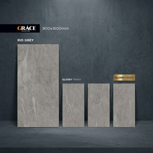 Rio Brown 800x1600mm Polished Porcelain Acid-Resistant Non-Slip Floor & Wall Tiles with Brown Marble Design - Product Image 2