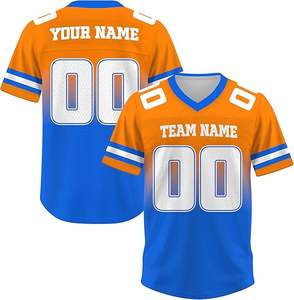 Camiseta de Fútbol Americano Personalizada para Mujer y Hombre, Ropa de Equipo, Nombre y Número, Camisetas Personalizadas - Product Image 1